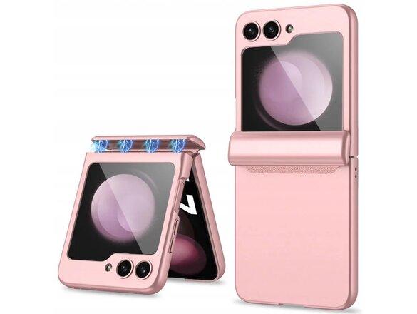 obrazok z galerie Puzdro Tech-Protect Icon Magnetic Samsung Galaxy Z Flip 5 - ružovo-zlaté
