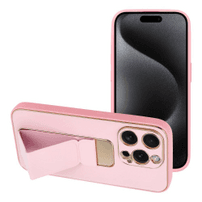Puzdro Forcell Kickstand TPU iPhone 15 Pro - ružové