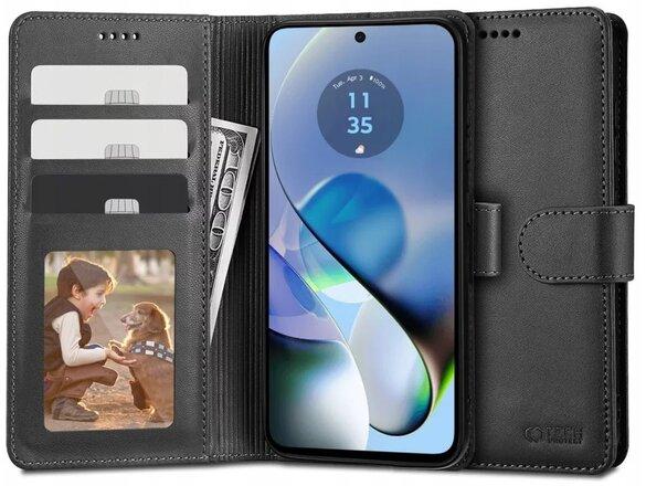 obrazok z galerie Puzdro Tech-Protect Wallet Book Motorola Moto G84 - čierne
