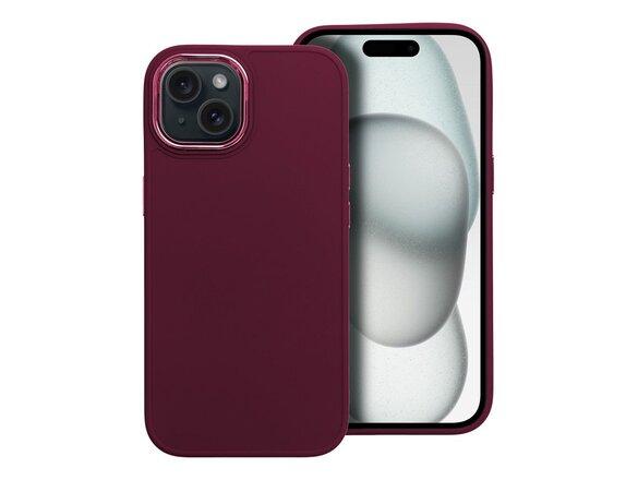 obrazok z galerie Puzdro Frame TPU iPhone 15 - fialové