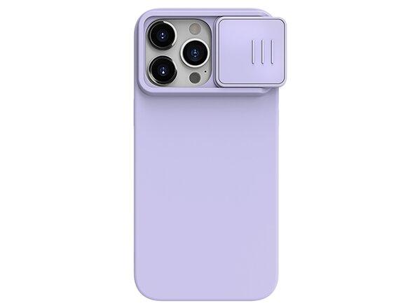 obrazok z galerie Nillkin CamShield Silky Silikonový Kryt pro Apple iPhone 15 Pro Max Misty Purple