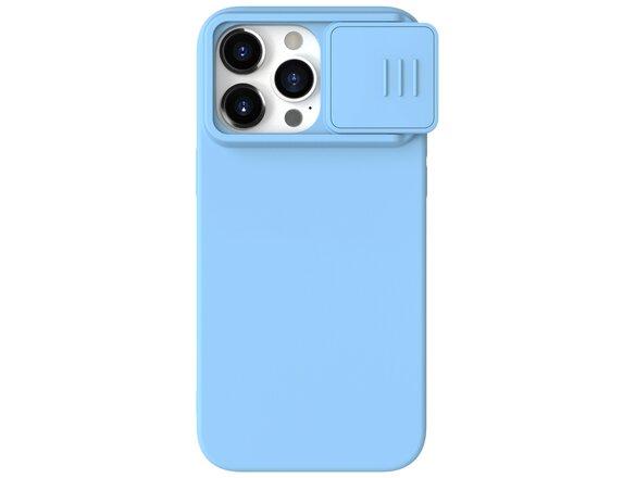 obrazok z galerie Nillkin CamShield Silky Silikonový Kryt pro Apple iPhone 15 Pro Blue Haze