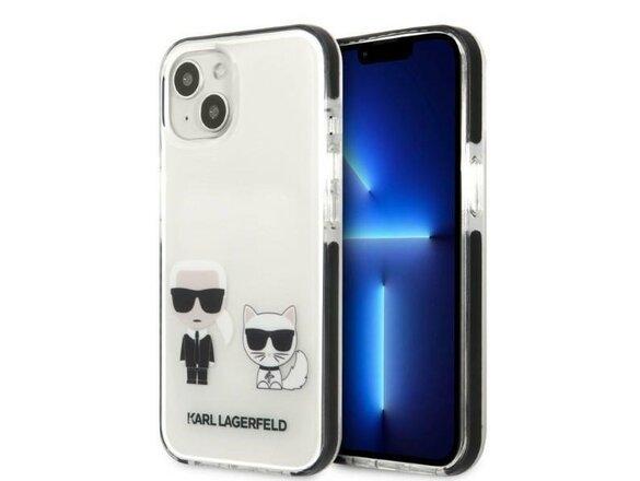 obrazok z galerie Karl Lagerfeld case for iPhone 13 KLHCP13MTPEKCW black hard case Iconic Karl & Choupette