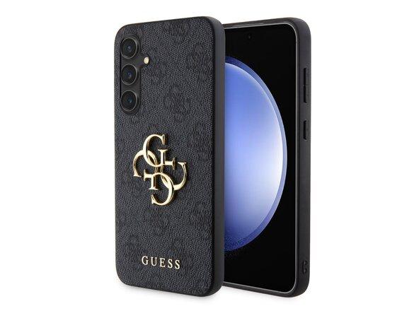 obrazok z galerie Guess PU 4G Metal Logo Zadní Kryt pro Samsung Galaxy S23 FE Grey