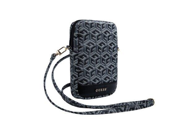 obrazok z galerie Guess PU G Cube Wallet Phone Bag Zipper Black