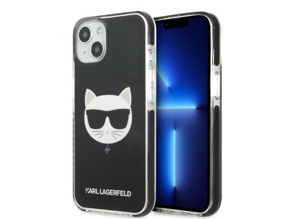 obrazok z galerie Karl Lagerfeld case for iPhone 13 KLHCP13MTPECK black hard case Iconic Choupette Head