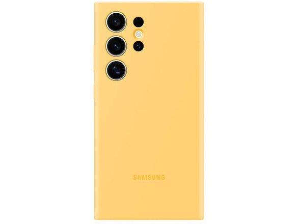 obrazok z galerie EF-PS928TYE Samsung Silikonový Kryt pro Galaxy S24 Ultra Yellow