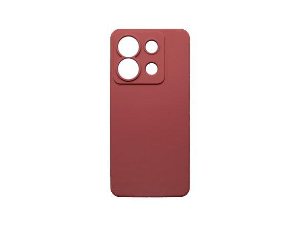 obrazok z galerie mobilNET silikónové puzdro XIA Redmi Note 13 Pro 5G červený (Fiber)