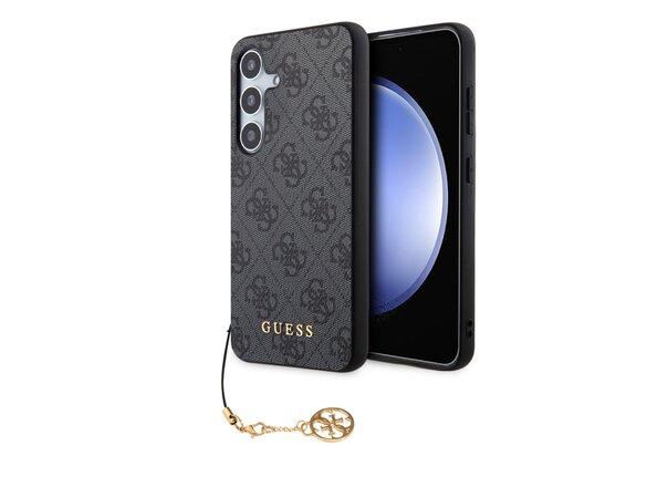 obrazok z galerie Guess 4G Charms Zadní Kryt pro Samsung Galaxy S24 Grey