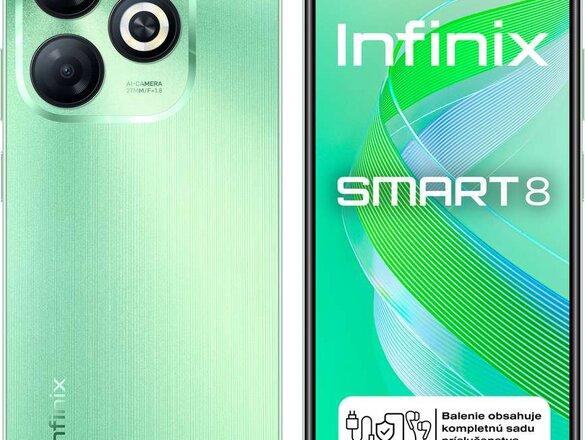 obrazok z galerie Infinix Smart 8 3GB/64GB Krištáľovo Zelená
