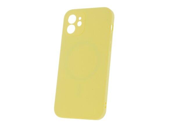 obrazok z galerie Mag Invisible case for iPhone 12 6,1&quot; pastel yellow