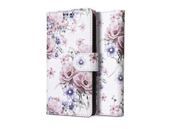 obrazok z galerie Puzdro Tech-Protect Book Xiaomi Redmi 13C/Poco C65 - Rozkvitnuté kvety