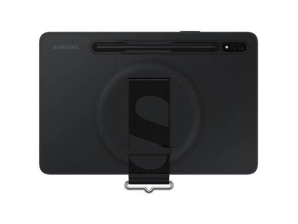 obrazok z galerie EF-GX700CBE Samsung Strap Cover pro Galaxy Tab S8 Black (Pošk. Balení)