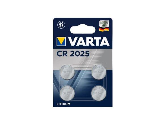 obrazok z galerie Varta CR 2025 Baterie 4ks