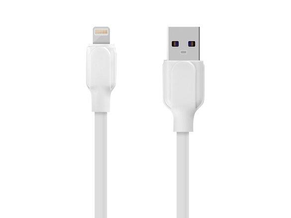 obrazok z galerie Dátový kábel Obal:Me USB-A/Lightning 1m Biely