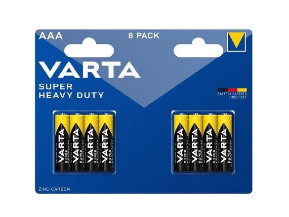 obrazok z galerie Varta Super Heavy Duty AAA Baterie 8ks