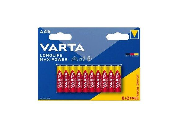 obrazok z galerie Varta Longlife Max Power AAA Baterie 10ks