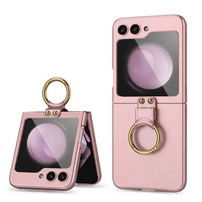 Puzdro Tech-Protect Icon Ring Samsung Galaxy Z Flip 5 - ružovo-zlaté