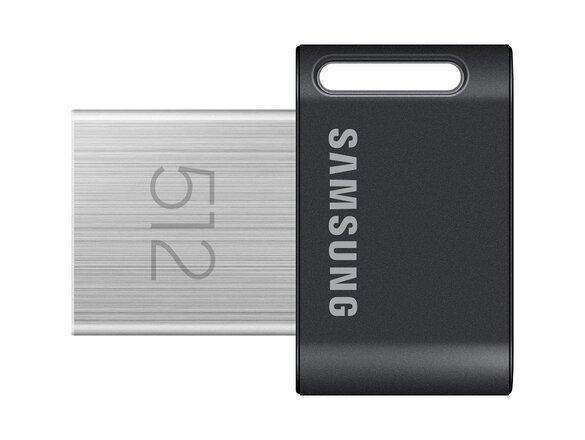 obrazok z galerie Samsung FIT Plus/512GB/USB 3.2/USB-A/Titan Gray