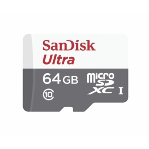 MicroSDXC karta SANDISK Ultra 64GB 80MB/s (bez adaptéra)