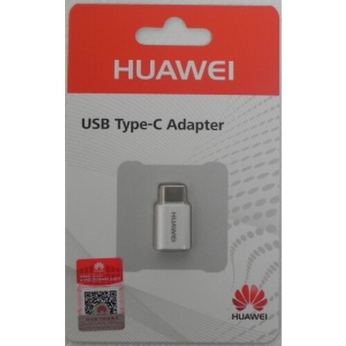 Adaptér Original Huawei AP52 MicroUSB/Type-C Biely (EU Blister)