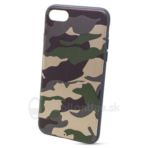 Puzdro Army TPU iPhone 7/8 - zelené