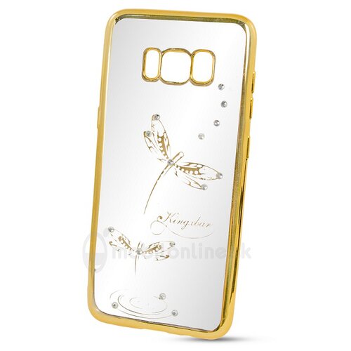 E-shop Puzdro Diamond TPU Samsung Galaxy S8 G950 dragonfly - zlaté