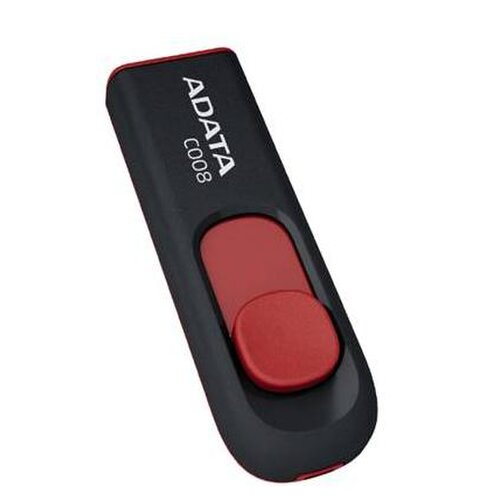 USB kľúč ADATA DashDrive™ Classic C008 64 GB USB 2.0 Červeno-čierny