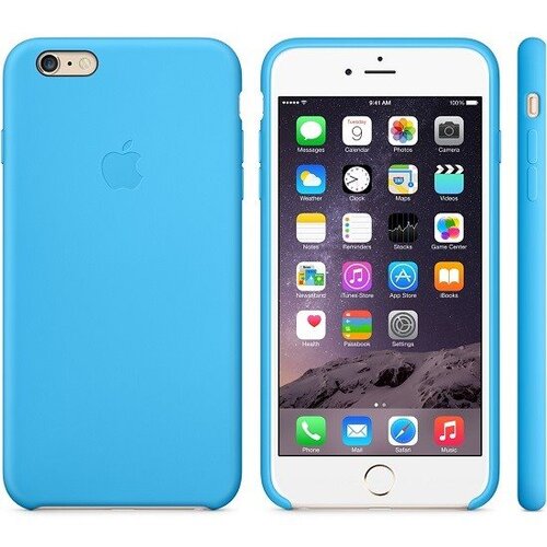 MGRH2ZM/A Apple Silicone Cover Blue pro iPhone 6/6S Plus (EU Blister)