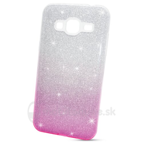 Puzdro 3in1 Shimmer TPU Samsung Galaxy J3 J320 2016 - strieborno-ružové*