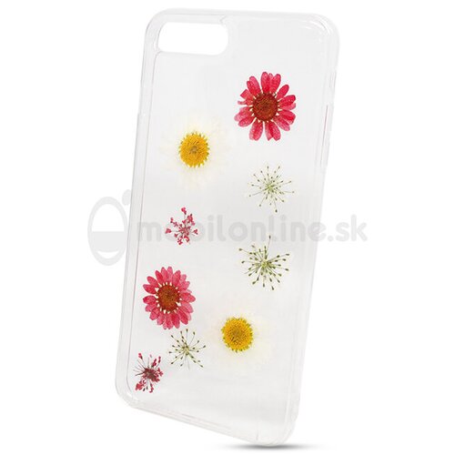 E-shop Puzdro Real Flower (skutočné kvety) TPU iPhone 7 Plus/8 Plus