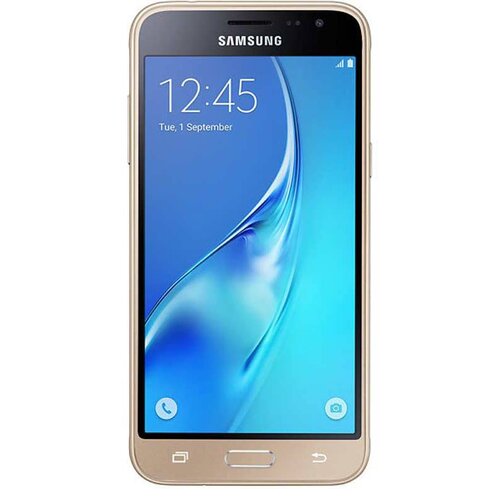Samsung J320 Galaxy J3 2016 - LCD Displej + Dotyková Plocha - Zlatý