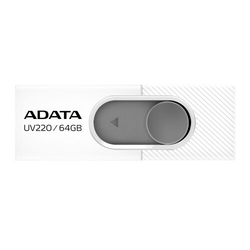 USB kľúč ADATA UV220 32 GB USB 2.0 Sivo-biely