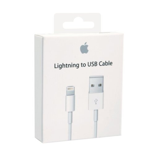 Dátový kábel iPhone ME291ZM/A Original USB/Lightning 0,5m Biely (EU Blister)