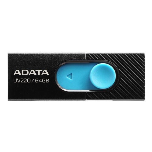 USB kľúč ADATA UV220 64 GB USB 2.0 Modro-čierny
