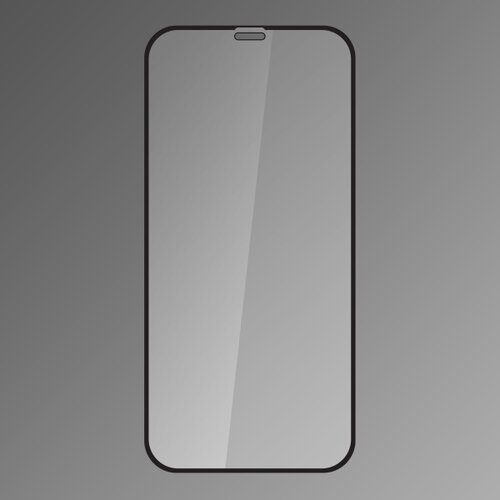 Ochranné sklo Q sklo iPhone XS MAX čierne, fullcover, full glue