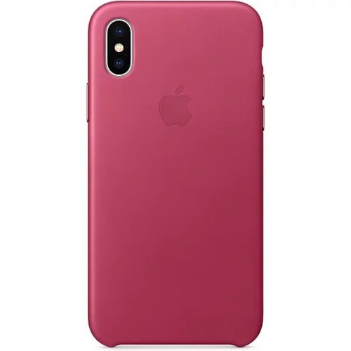MQTJ2ZM/A Apple Kožený Kryt Pink pro iPhone X (EU Blister)