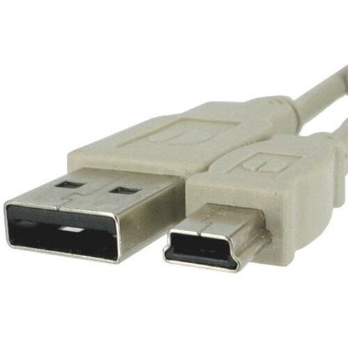 Kábel MiniUSB/USB 2.0 2m Čierny