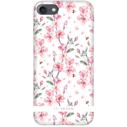 SoSeven Tokyo Case White Cherry Kryt pro iPhone 6/6S/7/8