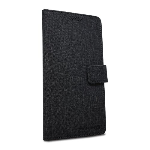 E-shop Puzdro Swissten Libro Uni Book veľkosť XL - čierne (158 x 80mm)
