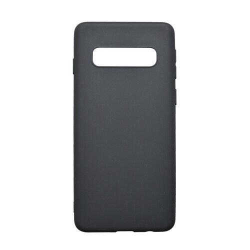 Puzdro mobilNET Samsung Galaxy S10 Plus, gumené - čierne