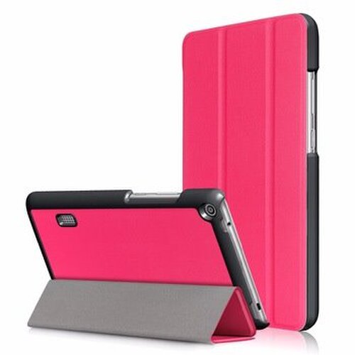Tactical Book Tri Fold Pouzdro pro Huawei MediaPad T3 7 Pink