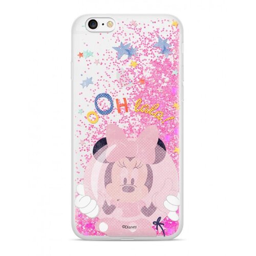 Puzdro Disney Shimmer Design TPU iPhone 6/6s Minnie 046 - ružové