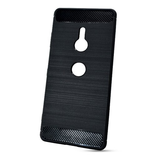 Puzdro Carbon Lux TPU Sony Xperia XZ3 - čierne