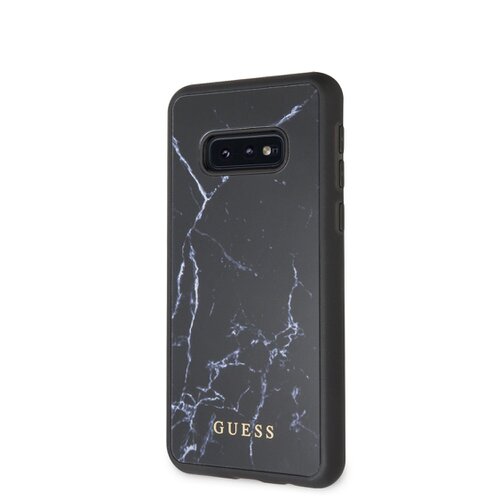 Puzdro Guess pre Samsung Galaxy S10e GUHCS10LHYMABK silikónové, čierne