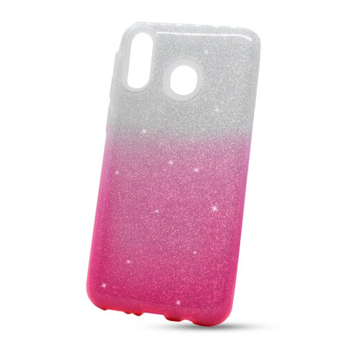E-shop Puzdro Shimmer 3in1 TPU Samsung Galaxy M20 M205 - strieborno-ružové