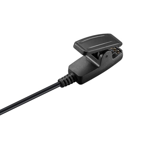 E-shop Tactical USB Nabíjací a dátový kábel pre Garmin Vivomove/Forerunner735XT/235XT/230/630 Čierny