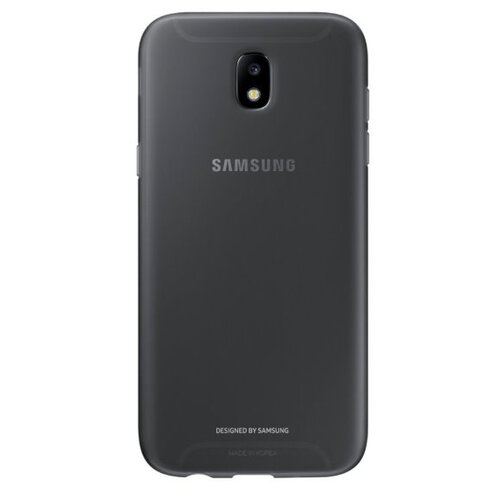 Puzdro EF-AJ530TBE Silicone TPU Samsung Galaxy J5 J530 2017 - transparento-čierne