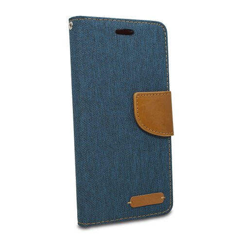 E-shop Puzdro Canvas Book Samsung Galaxy A40 A405 - modré