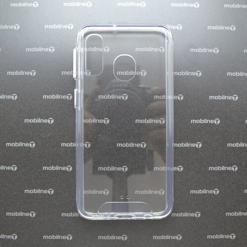 Puzdro Armory Samsung Galaxy A40, plastové - transparentné